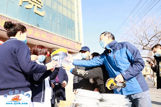 欧洲杯买球官网向欧洲杯买球官网附属张掖人民医院捐赠防护物资